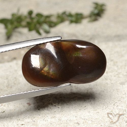 10.91ct 天然 彩色 火玛瑙, 花式切割, 不透明