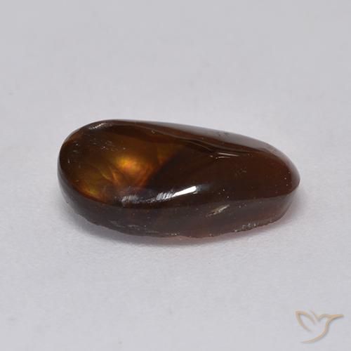 2.60克拉天然火玛瑙，花式切割，半透明