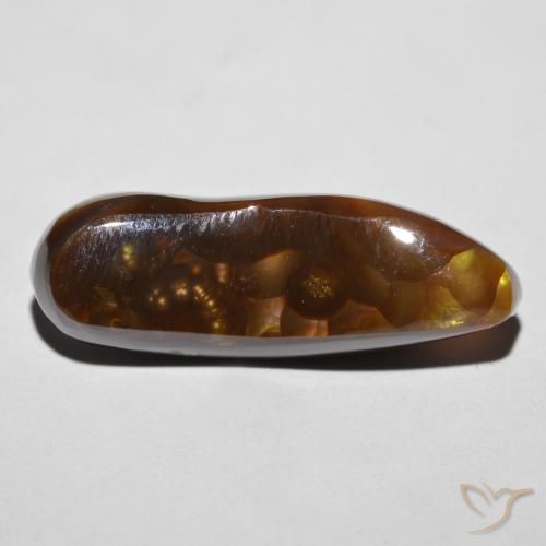 8.55ct 天然 彩色 火玛瑙, 花式切割, 不透明