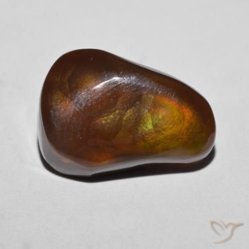 6.88ct 天然 彩色 火玛瑙, 花式切割, 不透明