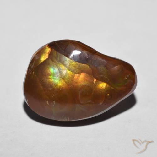 7.28ct 天然 彩色 火玛瑙, 花式切割, 不透明