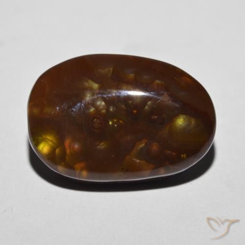 12.27ct 天然 彩色 火玛瑙, 花式切割, 不透明