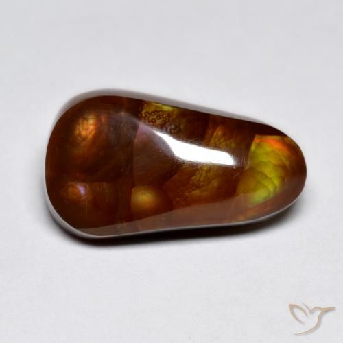 7.93ct 天然 彩色 火玛瑙, 花式切割, 不透明
