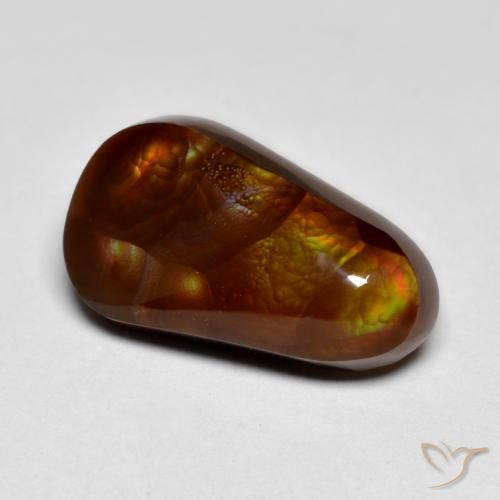 7.93克拉天然火玛瑙，花式切割，不透明