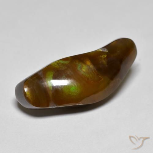 10.15ct 天然 彩色 火玛瑙, 花式切割, 不透明