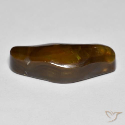 10.15克拉天然火玛瑙，花式切割，不透明