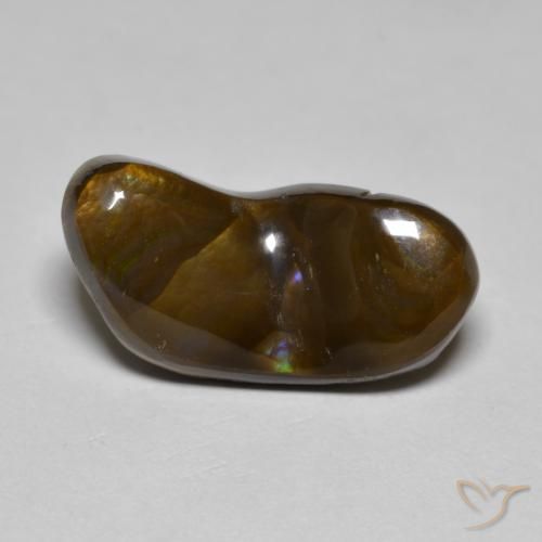 6.23克拉天然火玛瑙，花式切割，不透明