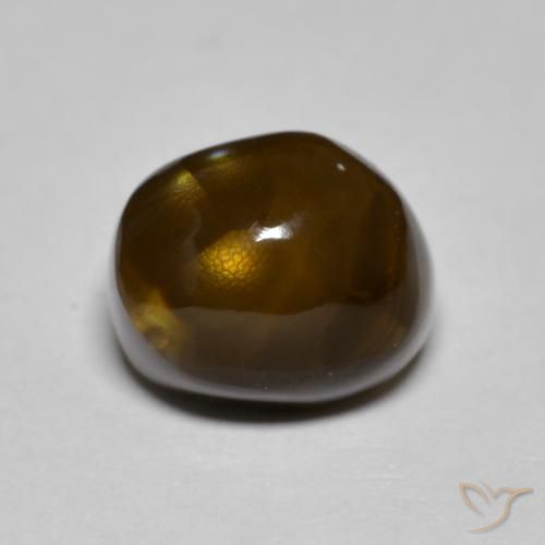 4.61克拉天然火玛瑙，花式切割，不透明