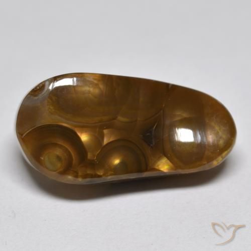 9.59ct 天然 彩色 火玛瑙, 花式切割, 半透明