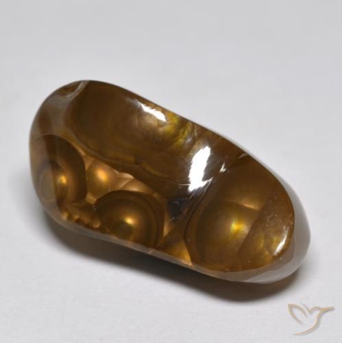 9.59克拉天然火玛瑙，花式切割，半透明