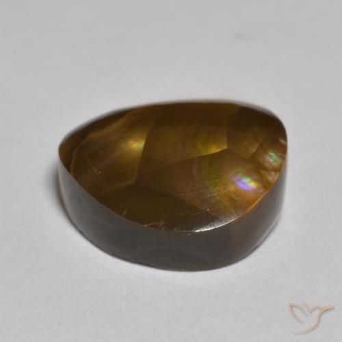 7.09克拉天然火玛瑙，花式切割，不透明