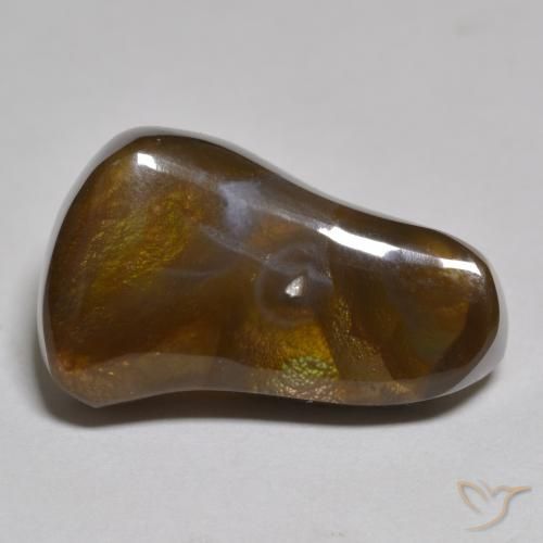 9.77ct 天然 彩色 火玛瑙, 花式切割, 半透明