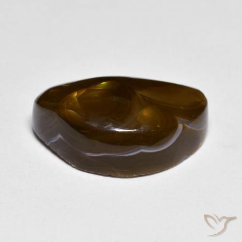 9.39克拉天然火玛瑙，花式切割，不透明
