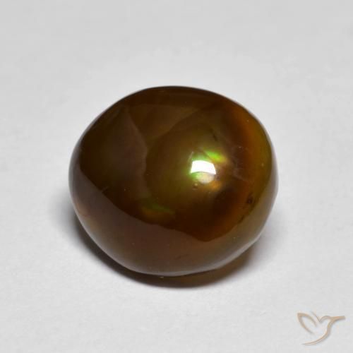 3.31克拉天然火玛瑙，花式切割，不透明