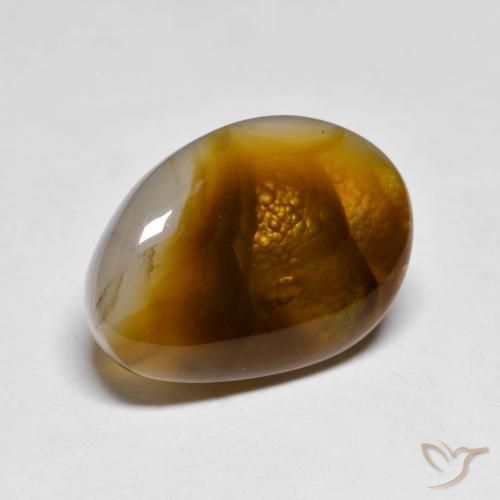 7.02ct 天然 彩色 火玛瑙, 花式切割, 半透明