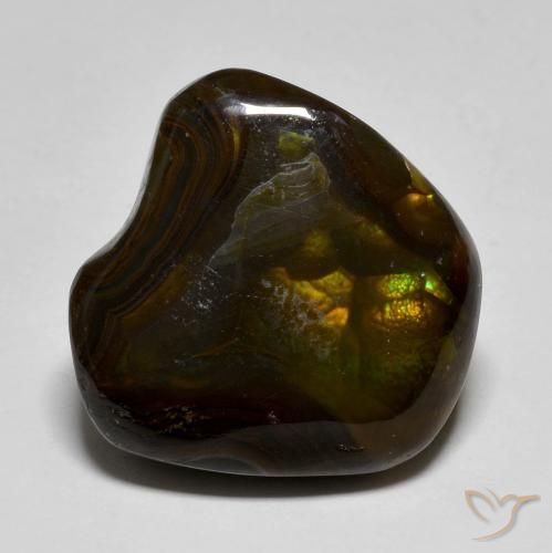 15.40ct 天然 彩色 火玛瑙, 花式切割, 半透明
