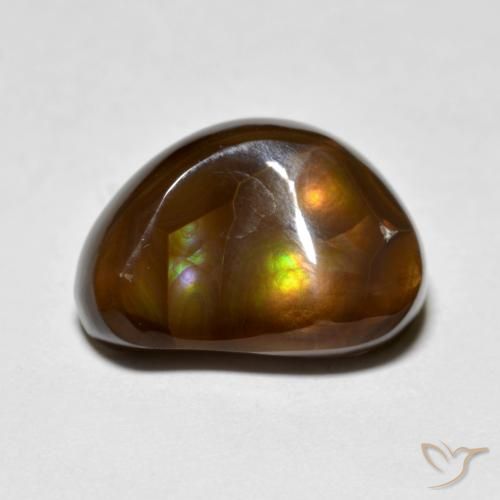 6.39ct 天然 彩色 火玛瑙, 花式切割, 不透明