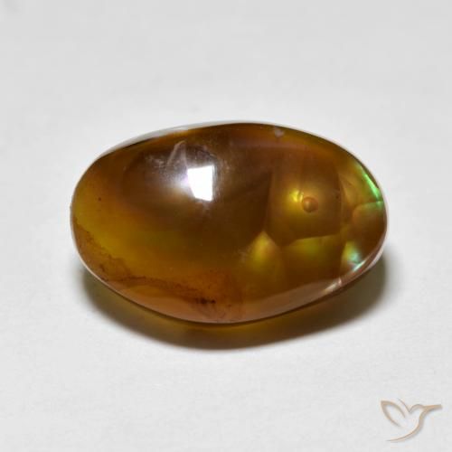 7.27ct 天然 彩色 火玛瑙, 花式切割, 半透明