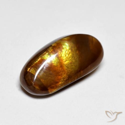 5.43克拉天然火玛瑙，花式切割，不透明