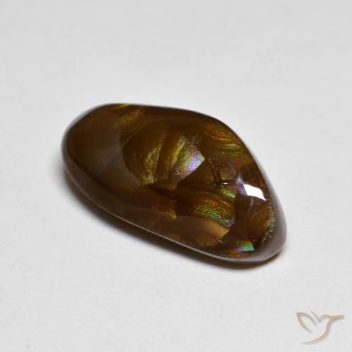 5.83克拉天然火玛瑙，花式切割，不透明
