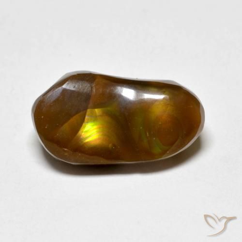 4.96ct 天然 彩色 火玛瑙, 花式切割, 不透明