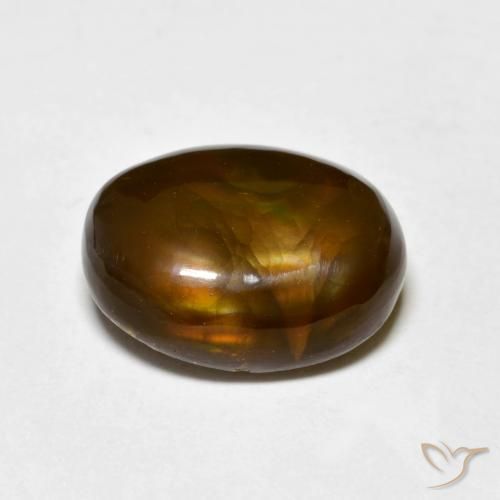 5.26克拉天然火玛瑙，花式切割，不透明