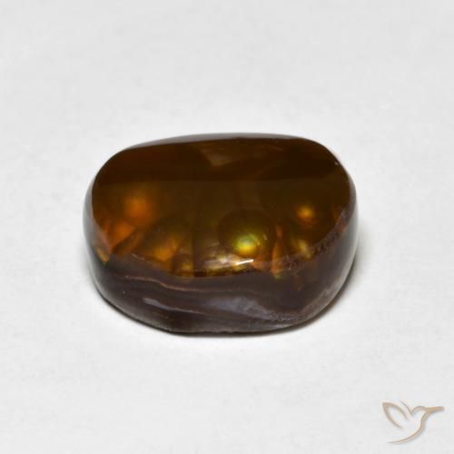 5.02克拉天然火玛瑙，花式切割，不透明