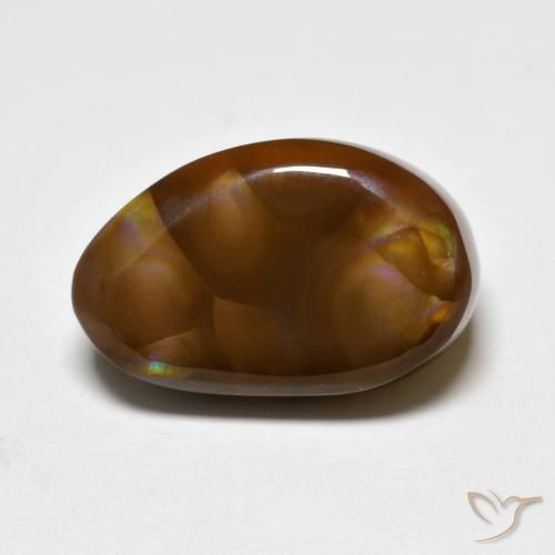 7.33ct 天然 彩色 火玛瑙, 花式切割, 不透明