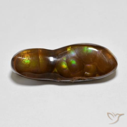 6.34ct 天然 彩色 火玛瑙, 花式切割, 不透明
