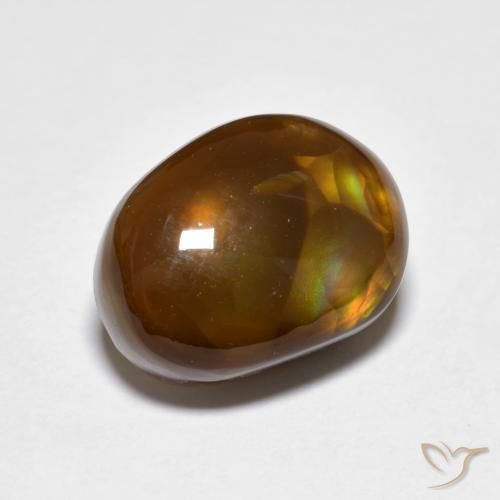 4.79ct 天然 彩色 火玛瑙, 花式切割, 半透明