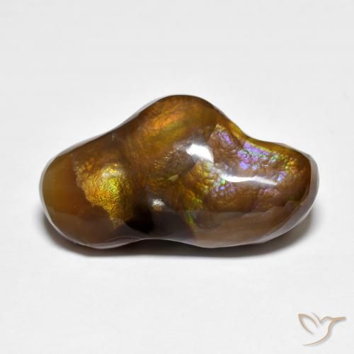 8.88ct 天然 彩色 火玛瑙, 花式切割, 不透明