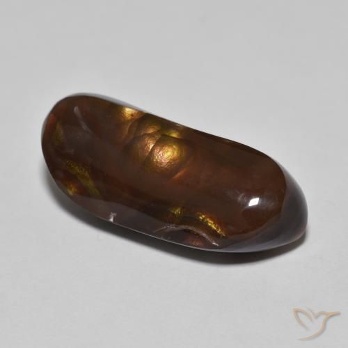 8.67克拉天然火玛瑙，花式切割，不透明