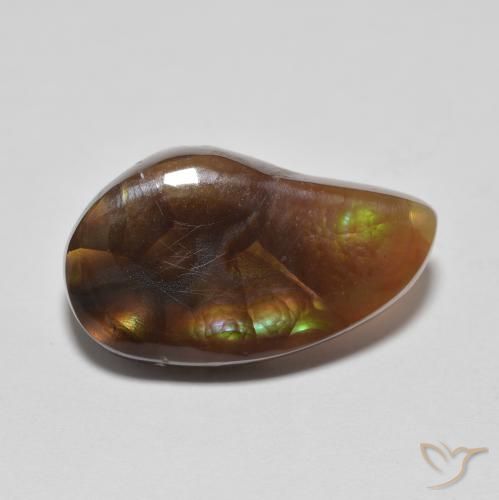 6.04ct 天然 彩色 火玛瑙, 花式切割, 半透明
