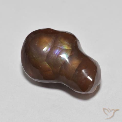 7.20克拉天然火玛瑙，花式切割，不透明