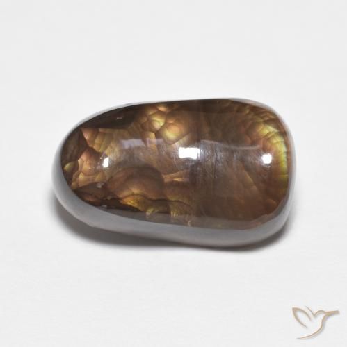 6.46ct 天然 彩色 火玛瑙, 花式切割, 半透明