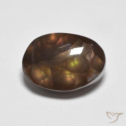 6.12ct 天然 彩色 火玛瑙, 花式切割, 不透明