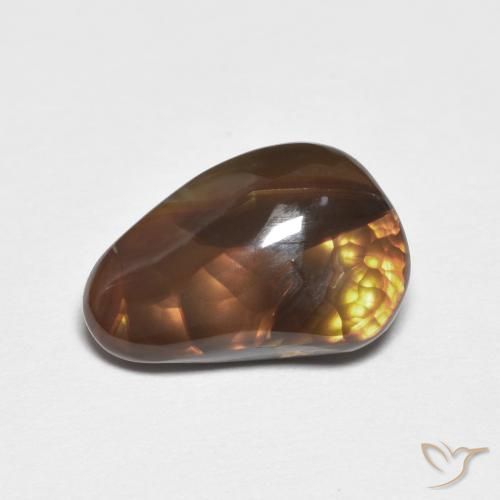 2.61ct 天然 彩色 火玛瑙, 花式切割, 不透明