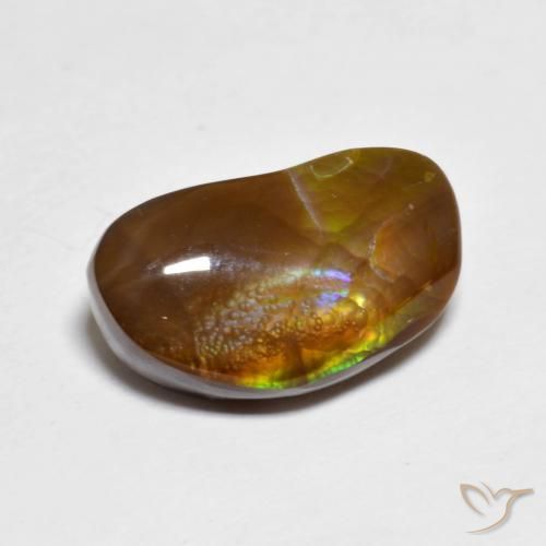 4.95克拉天然火玛瑙，花式切割，不透明