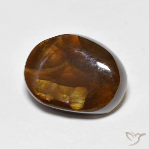 8.27ct 天然 彩色 火玛瑙, 花式切割, 不透明