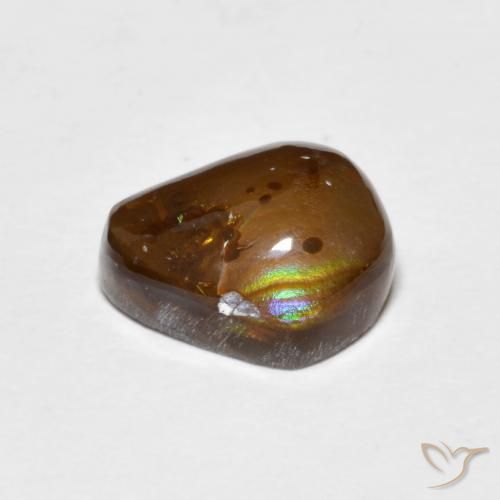 3.16克拉天然火玛瑙，花式切割，不透明