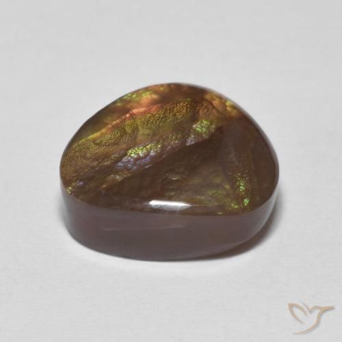 4.21克拉天然火玛瑙，花式切割，不透明