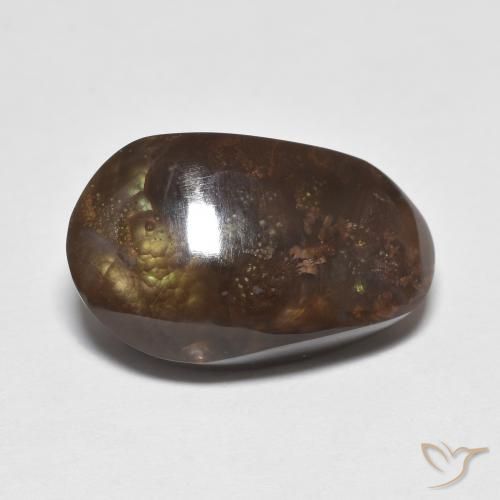8.48克拉天然火玛瑙，花式切割，不透明