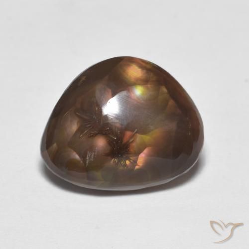 4.74ct 天然 彩色 火玛瑙, 花式切割, 不透明