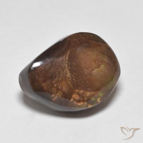 5.19ct 天然 彩色 火玛瑙, 花式切割, 不透明