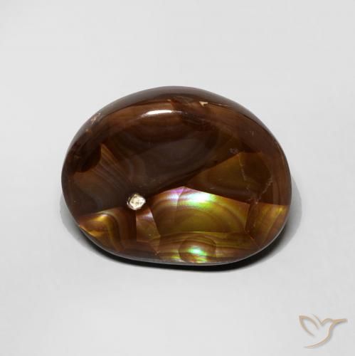 3.95ct 天然 彩色 火玛瑙, 花式切割, 不透明