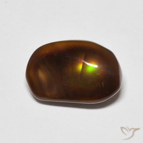 4.87ct 天然 彩色 火玛瑙, 花式切割, 半透明