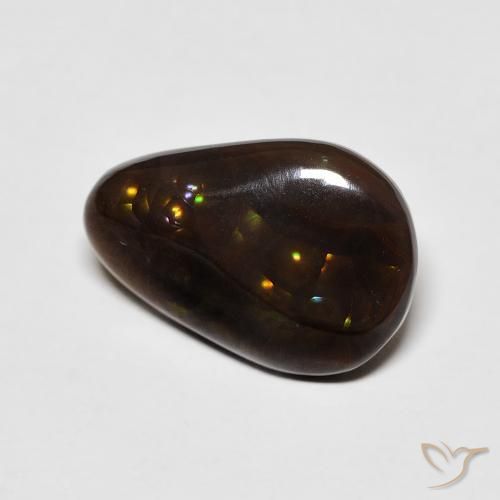 4.81克拉天然火玛瑙，花式切割，不透明