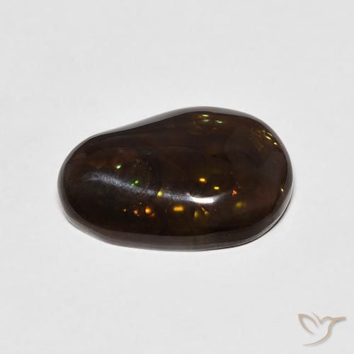 4.81克拉天然火玛瑙，花式切割，不透明
