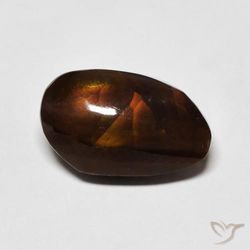 6.99ct 天然 彩色 火玛瑙, 花式切割, 不透明
