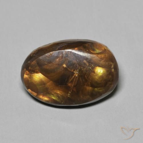 5.05ct 天然 彩色 火玛瑙, 椭圆形, 不透明